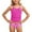 Hot Pink, variant on lnmuld Kids Swimsuits Girls UPF 50 Sun Protective Two Piece Swimwear Set Rash Guard Top and Swim Shorts for Beach and Activities Size:5-6 Years