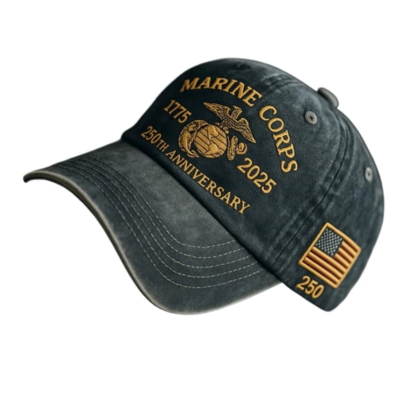 Marine Corps Hat 250th Anniversary Commemorative Baseball Cap For Theme Event