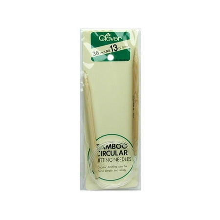 Clover Bamboo Circular Knitting Needle 36" 13