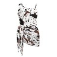 thumbnail image 6 of Whosucclay Spots Pattern Girl's One Piece Swimsuits, Quick Dry Girls One Piece Bathing Suit for Teen Girls, Adjustable Strap, 13-14 Years Old, 6 of 12