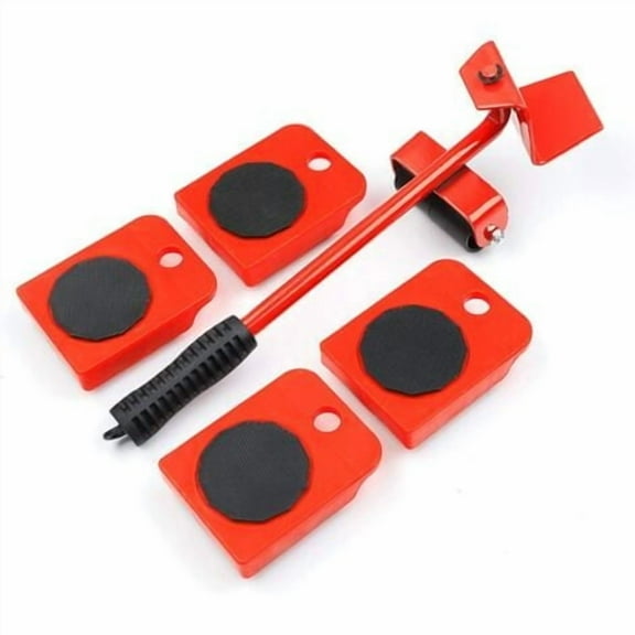 Effortless Heavy Furniture Mover Kit, Furniture Moving Kit, Furniture Lifter with Wheels, Non-Slip Coating, Furniture Casters Up to 150KG Moving and Lifting System