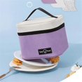 thumbnail image 3 of Lunch Bag for Women Men, Insulated Reusable Lunch Tote Lunch Box, Leakproof Lunch Tote Bags for Work Office or Travel,E, 3 of 5