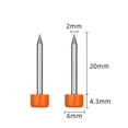 thumbnail image 4 of NATEFEMIN Quality Electrode Rod for TYPE 39 TYPE 66 TYPE 81C Welding Machines, 2PCS Included for Convenience, 4 of 10