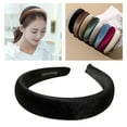 thumbnail image 1 of Diademas Gruesas de Esponja Clásica, Diademas para El Cabello, Accesorios para El Cabello, Diadema Acolchada de Estilo Vintage, Diadema de Macarena Diademas de esponja, 1 of 8