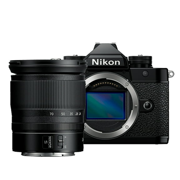 Nikon Z f with Zoom Lens | Full-Frame Mirrorless Stills/Video Camera with 24-70mm F/4 Lens