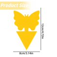 thumbnail image 3 of ACDANC 5 Pack Flying Insect Traps for Plants – Yellow Sticky Traps for Fungus Gnats,Flies,Indoor Outdoor Flying Bug Catcher for Pots,Garden Kitchen,Non-Toxic,Odorless,Yellow, 3 of 8