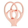 thumbnail image 1 of S SERENABLE 8 Shaped Resistance Band Home Gym Hand Stretcher Anti Slip Grip Elastic Rope Pink, 1 of 9