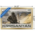 thumbnail image 3 of Star Wars: The Book of Boba Fett - Black Krrsantan Concept Art Wall Poster, 14.725" x 22.375", Framed, 3 of 3
