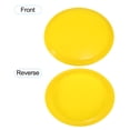 thumbnail image 3 of Flying Disc 8 Inch 160 Gram Sport Training Disk with Storage Bag, Yellow 3 Pack, 3 of 6