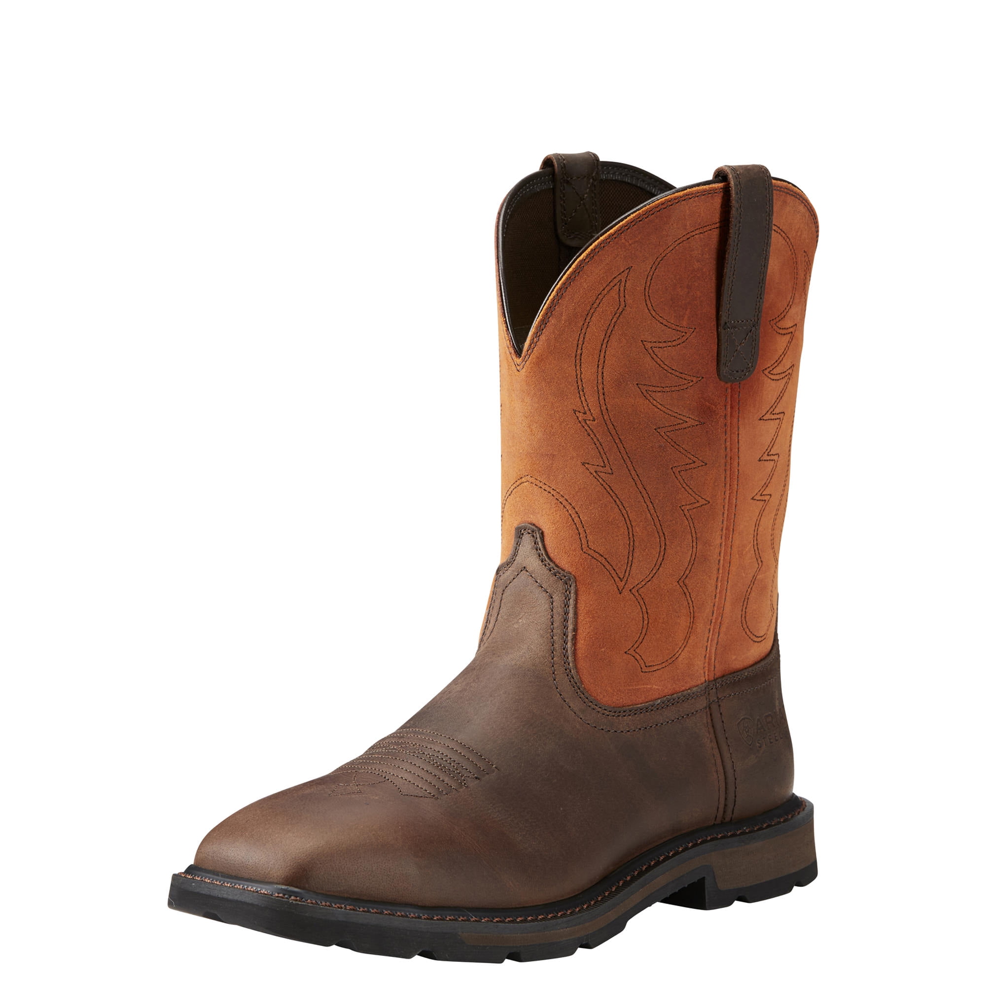 Photo 1 of Ariat Men's Groundbreaker Wide Square Toe Steel Toe Work Boot