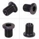 thumbnail image 3 of Pernos Fijos De Plato De Bicicleta De Carretera, Negro Ligero, 4 Piezas, Tornillo Fijo De Rueda De Cadena De Bicicleta De Carretera, Resistente Para Reparación, 3 of 7