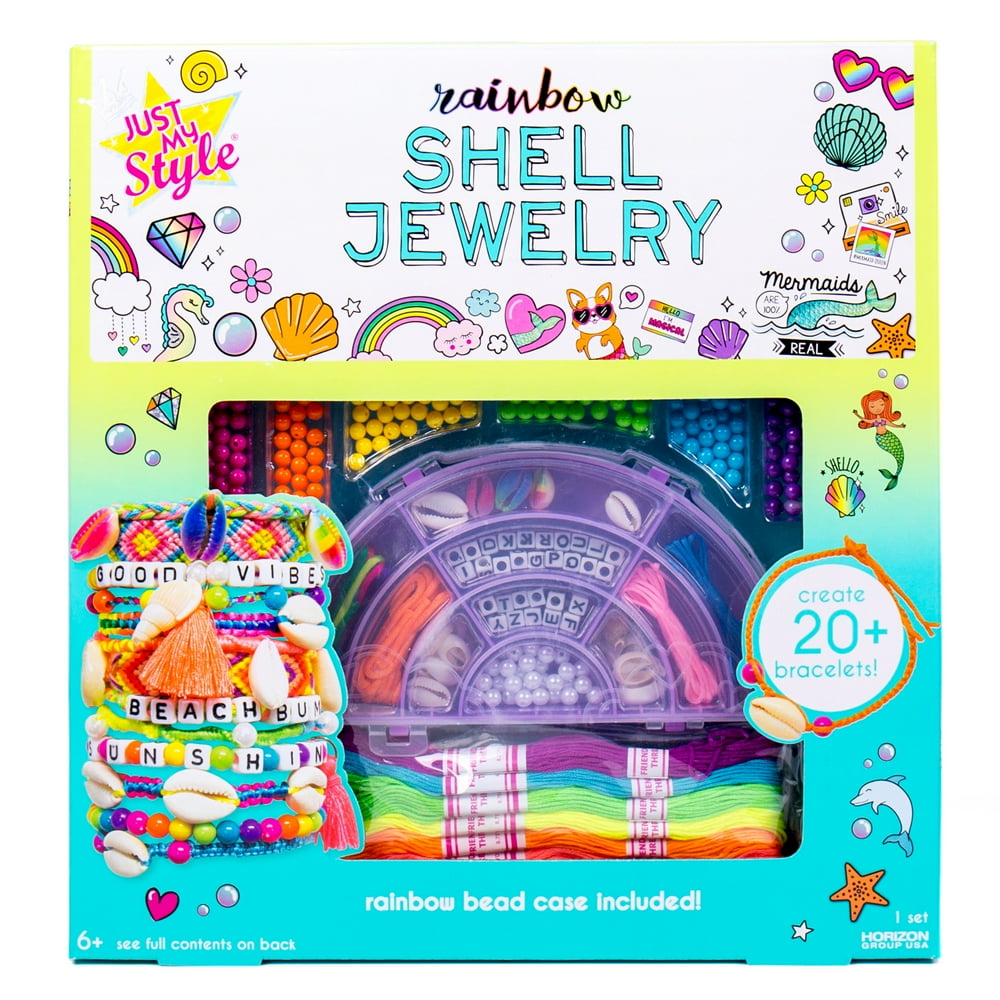 Just My Style D.I.Y. Rainbow Shell Jewelry Kit