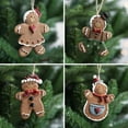 thumbnail image 5 of Christmas Resin Gingerbread Man Pendant Christmas Tree Ornaments Christmas Decorations for Home Navidad Year Gift, 5 of 6