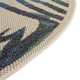 thumbnail image 5 of Unique Loom Baja Outdoor Collection Area Rug - Bufadora (5' 3" Round Ivory/Brown), 5 of 6
