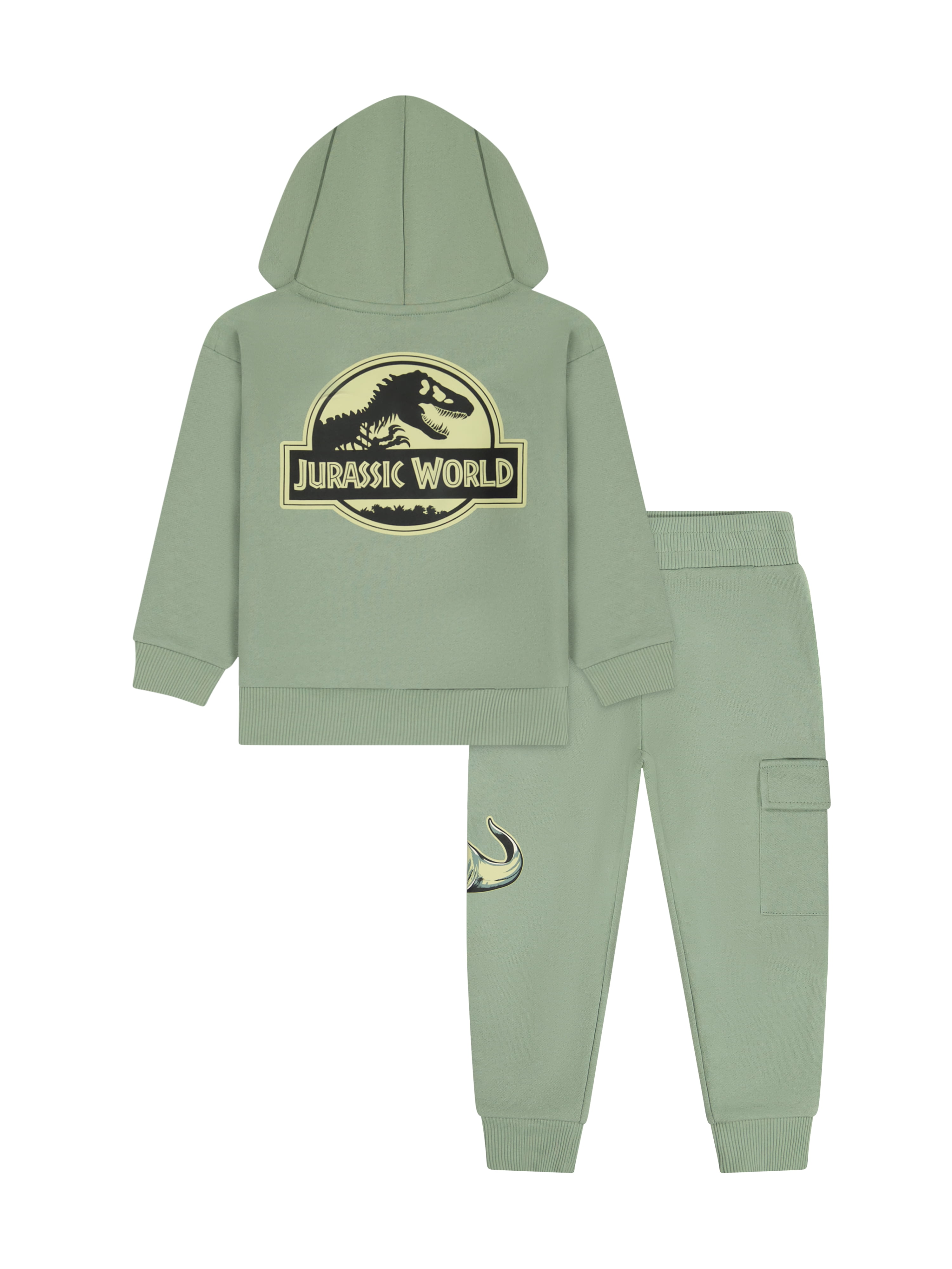Jurassic World Toddler Boys Graphic Hoodie and Jogger Pants Set, 2-Piece, Sizes 12M-5T