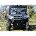 thumbnail image 2 of SuperATV Full Windshield for 2015-2016 Polaris Ranger Full Size XP 570/570 Crew PRO-FIT Cab Made of 1/4 Standard Polycarbonate 250x Stronger Than Glass and 25x Stronger Than Acrylic USA Made Non-Scratch Resistant Clear, 2 of 9