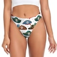 thumbnail image 1 of Balery Pirate Hats Tangas de Algodón para Mujer con Estampado – Ropa Interior Sexy, Transpirable, G-string-3X-Large, 1 of 6