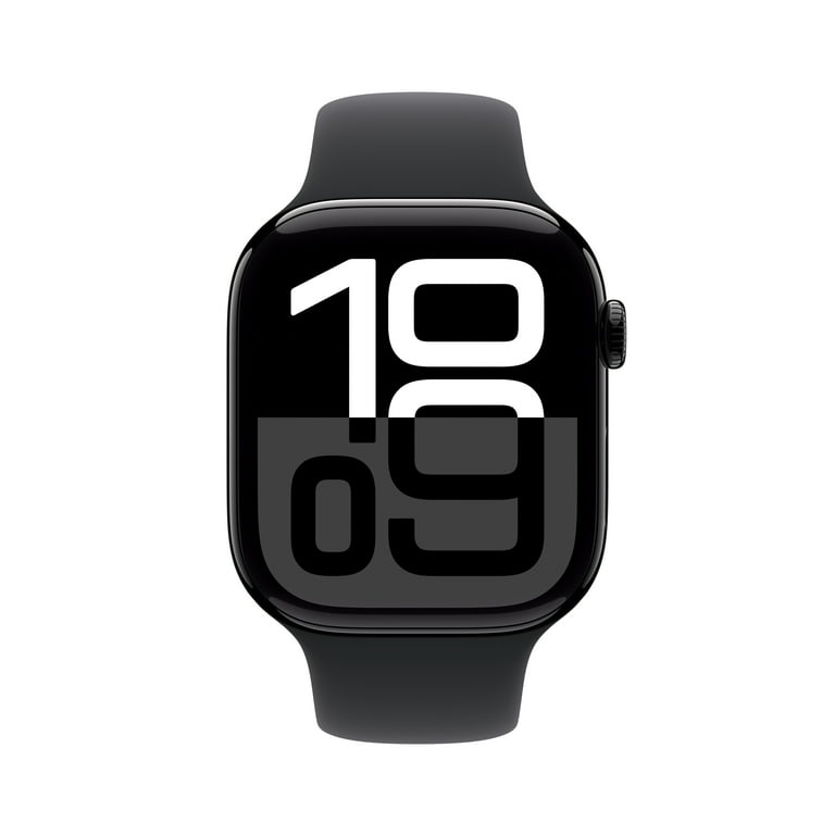Apple Watch Series 10 GPS 46mm Jet Black Aluminum Case with Apple Watch Series 10 GPS 46mm Jet Black Aluminum Case with