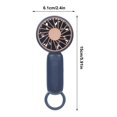 thumbnail image 3 of Kieccall Mini Handheld Fan USB Rechargeable Compact Personal Cooling Device Lightweight Portable Air Cooler for All Season Use, 3 of 7