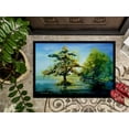 thumbnail image 3 of Cypress Tree in the Bayou Blue Doormat 36 in x 24 in, 3 of 5