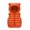 Orange, variant on Baby Boys Quilted down Vest Zip up Hooded Sleeveless Puffer Jackets Toddler Winter Lightweight Warm Outwear Clothes