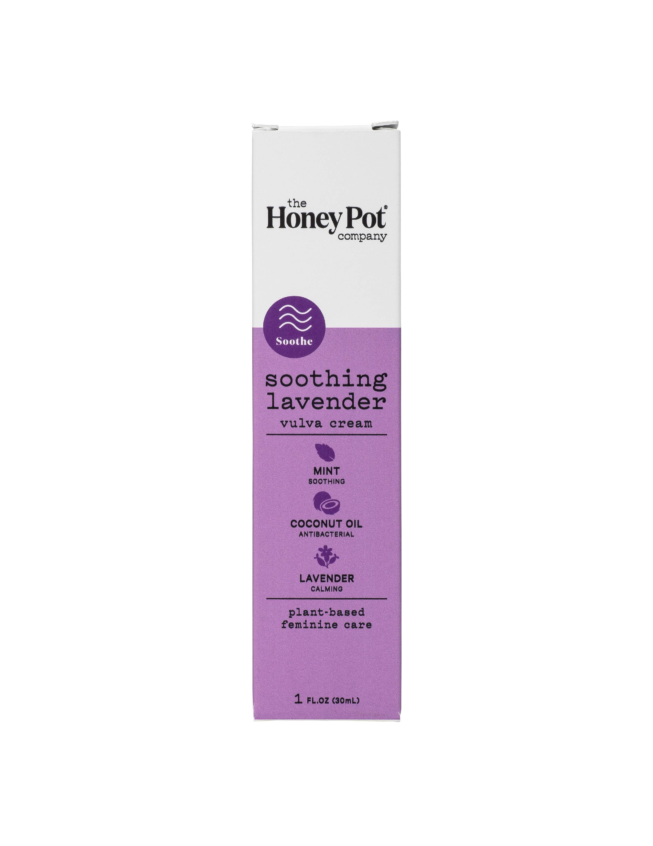 The Honey Pot Company Herbal Soothing Lavendar Vulva Cream