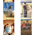 thumbnail image 1 of Assorted Harlequin Romance Paperback Book Bundle (4 Pack): Mommy Said Goodbye Harlequin Superromance No. 1197 Paperback, Groomed for Love Sweet Springs, Texas Mass Market Paperback, Houseful of Strang, 1 of 5