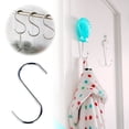 thumbnail image 2 of JJKBVCLO Stainless Steel S Hooks – Versatile Heavy Duty Organizers For Kitchen Bathroom And Outdoor; & Stylish Storage Solution, 2 of 6