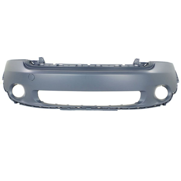 For 1116 Mini Cooper Front Bumper Cover Primed Plastic woChrome Trim