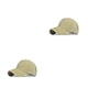 thumbnail image 1 of Guardurnaity Gorra de béisbol para mujer, sombrero deportivo con cola de caballo y ala parasol, transpirable a la moda para correr, ocio, Caqui 2piezas, 1 of 6