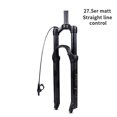 thumbnail image 1 of Soidarity Horquilla de bicicleta Solo Air con ajuste de rebote suspensión delantera 26/27. 5er herramienta ajustable de liberación rápida de Ciclismo Negro 27.5 pulgadas tipo 2 Soidarity OD001254-12B, 1 of 6