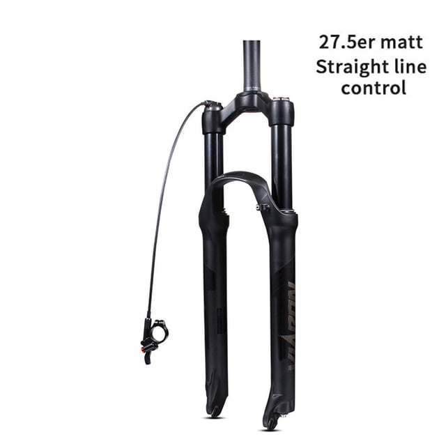 Soidarity Horquilla de bicicleta Solo Air con ajuste de rebote suspensión delantera 26/27. 5er herramienta ajustable de liberación rápida de Ciclismo Negro 27.5 pulgadas tipo 2 Soidarity OD001254-12B