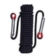thumbnail image 1 of 12mm de Seguridad-Vida de Cuerda de Escalada-Cuerda Estática de la Montañismo Cuerda Supervivencia Al Aire Libre Fuego Escape Coche Rescate Negro 20M, 1 of 5