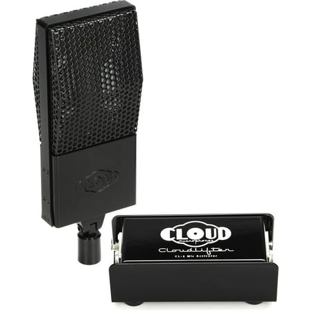 Cloud 44 Midnight Passive Ribbon Microphone + Cloudlifter for Professional Voice/Music Recording - USA Made