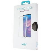 Key Hybrid Hard Case for Samsung Galaxy (S10e) Smartphones - Clear Transparent