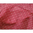 thumbnail image 4 of oneOone Silk Tabby Red Fabric Geometric Bandhani Sewing Material Print Fabric By The Yard 42 Inches Wide, 4 of 4