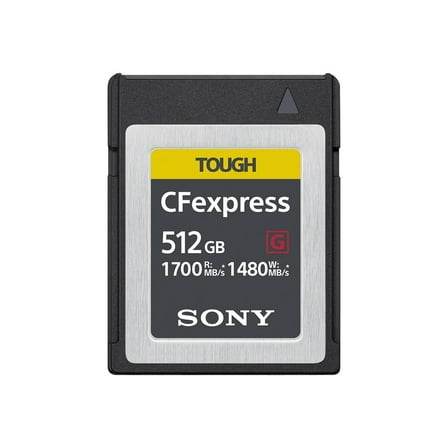 Sony TOUGH CEB-G512 512 GB CFexpress Card Type B, 1