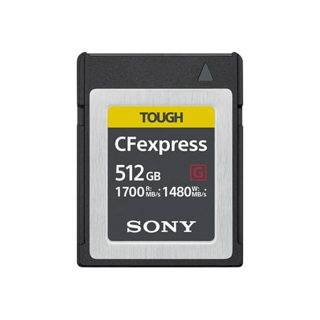 UPC: 0027242916289 | Sony TOUGH CEB-G512 512 GB CFexpress Card Type B 1 Pack