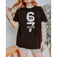 thumbnail image 2 of Funny Six Seven 6 7 Meme Design 6 7 T-Shirt, Multicolors, Size S-5XL, 2 of 5