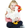 thumbnail image 2 of Heidi The Hen - 16 Inch Large Chicken Stuffed Animal Plush Rooster - by Tiger Tale Toys, 2 of 5