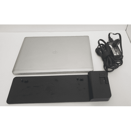 HP EliteBook Folio 9470m i7-3667U 2.0GHz 12GB 500GB SSD with Docking Station Used