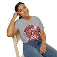thumbnail image 5 of Women Adult Disco Valentines Day T-shirt Retro Disco Dance  Heart Character, 5 of 5