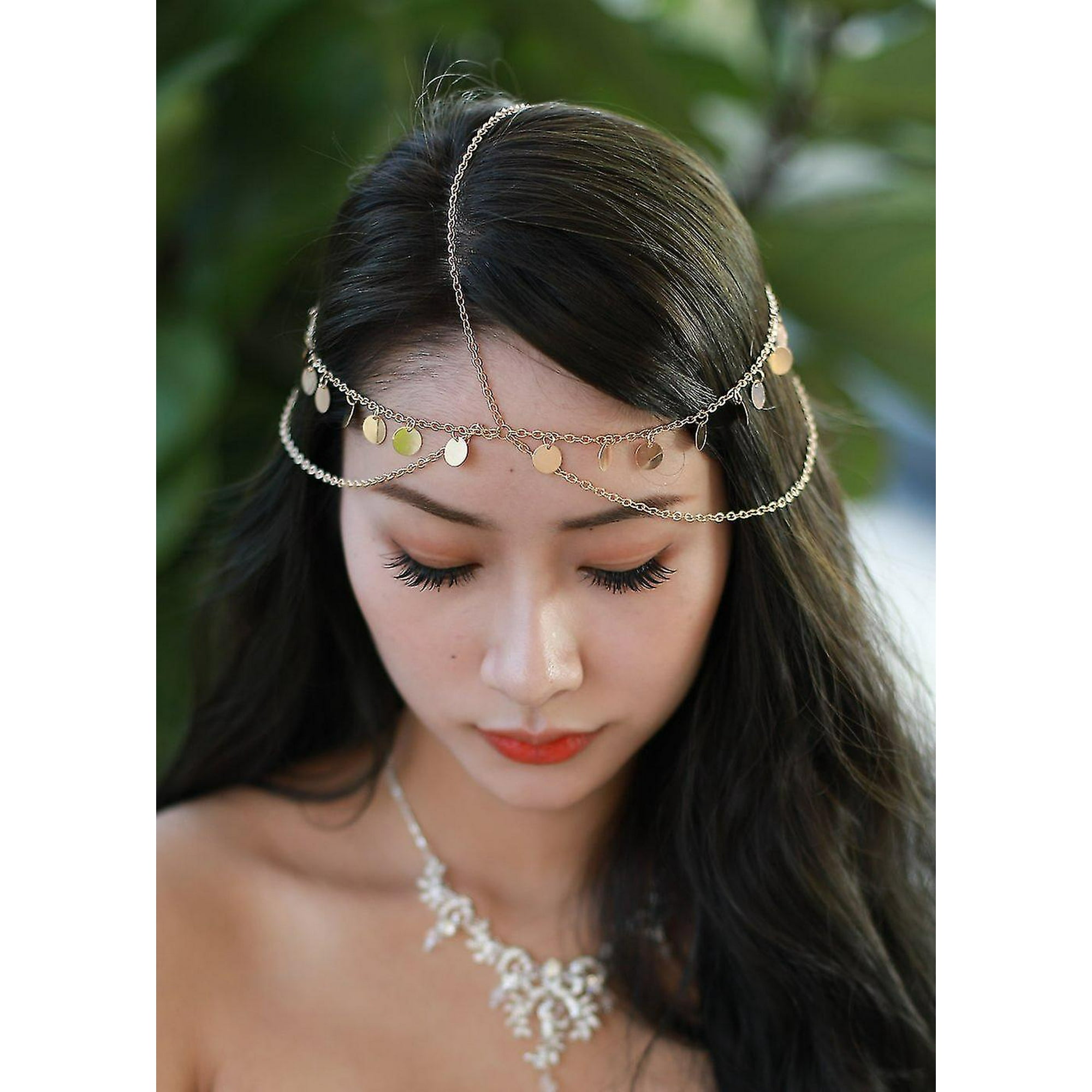 Bridal head chain jewelry deals