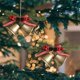 thumbnail image 5 of Decoración de la Campana Del Árbol de Navidad, Arco de Terciopelo Rojo, Campana de Hierro Forjado, Decoración de la Atmósfera Festiva, 5 of 6