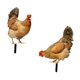 thumbnail image 3 of Estatuilla de acrílico para jardín Zulema forma de pollo decoración de jardín, 3 of 8