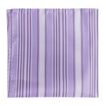 thumbnail image 1 of L3 PS - 12 x 12 in. Matching Pocket Square - Purple With Dark & Light Stripes, 1 of 1