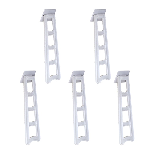 Flmtop 5Pcs Photo Frame Stand Adjustable Angle Adhesive Backing Photo Display Stand Bracket Back Leg Foot Office Accessory