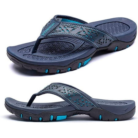 

Mixsnow Mens Thong Sandals Indoor and Outdoor Beach Flip Flop