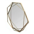 thumbnail image 2 of Stratton Home Decor S11541 Chloe Hand Painted Gold Metal Wall Mirror Art Decor, 2 of 5