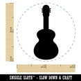 thumbnail image 2 of Guitar Solid Self-Inking Rubber Stamp Ink Stamper - Green Ink - Mini 1/2 Inch, 2 of 7